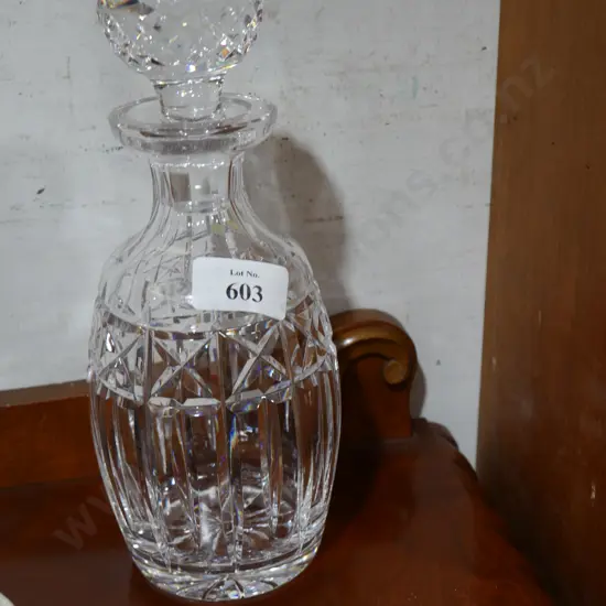 Crystal decanter