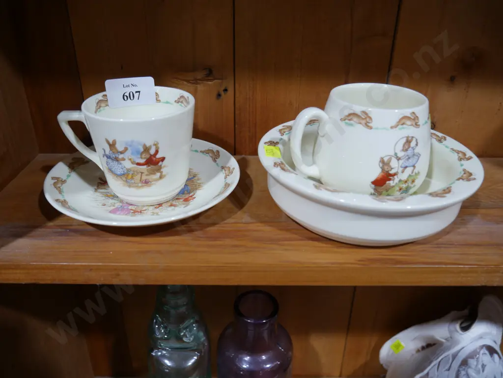 Bunnykins bowls and cups Image 1++