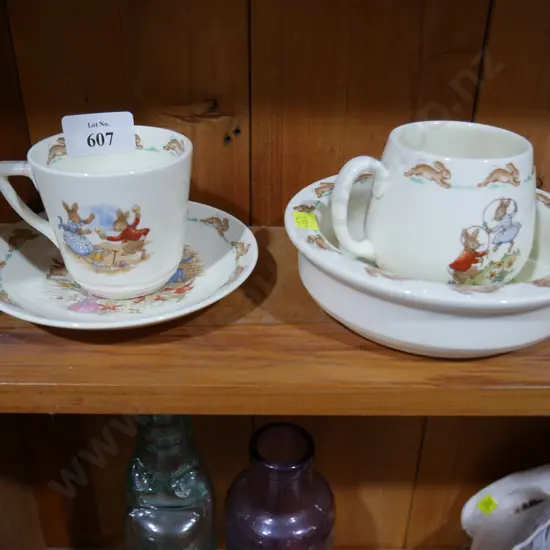 Bunnykins bowls and cups