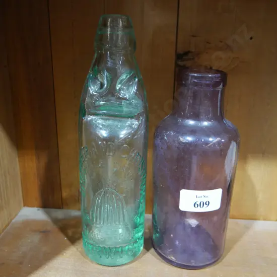 Thacker and Christmas marble bottle etc