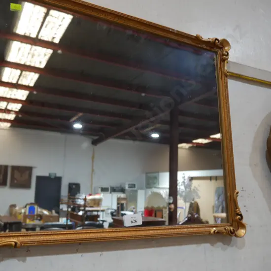 Gilt framed mirror