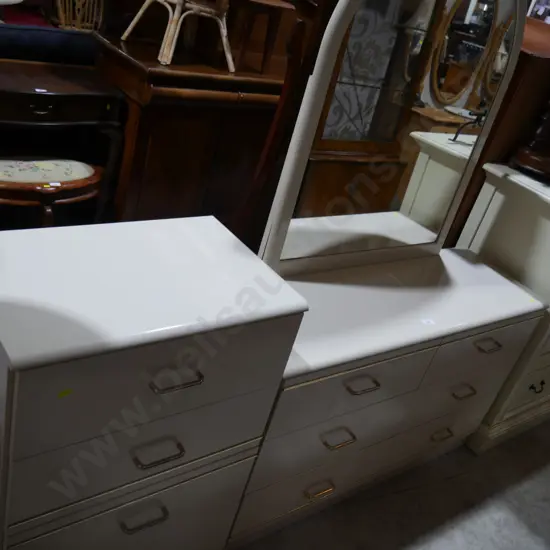 Two piece bedroom suite