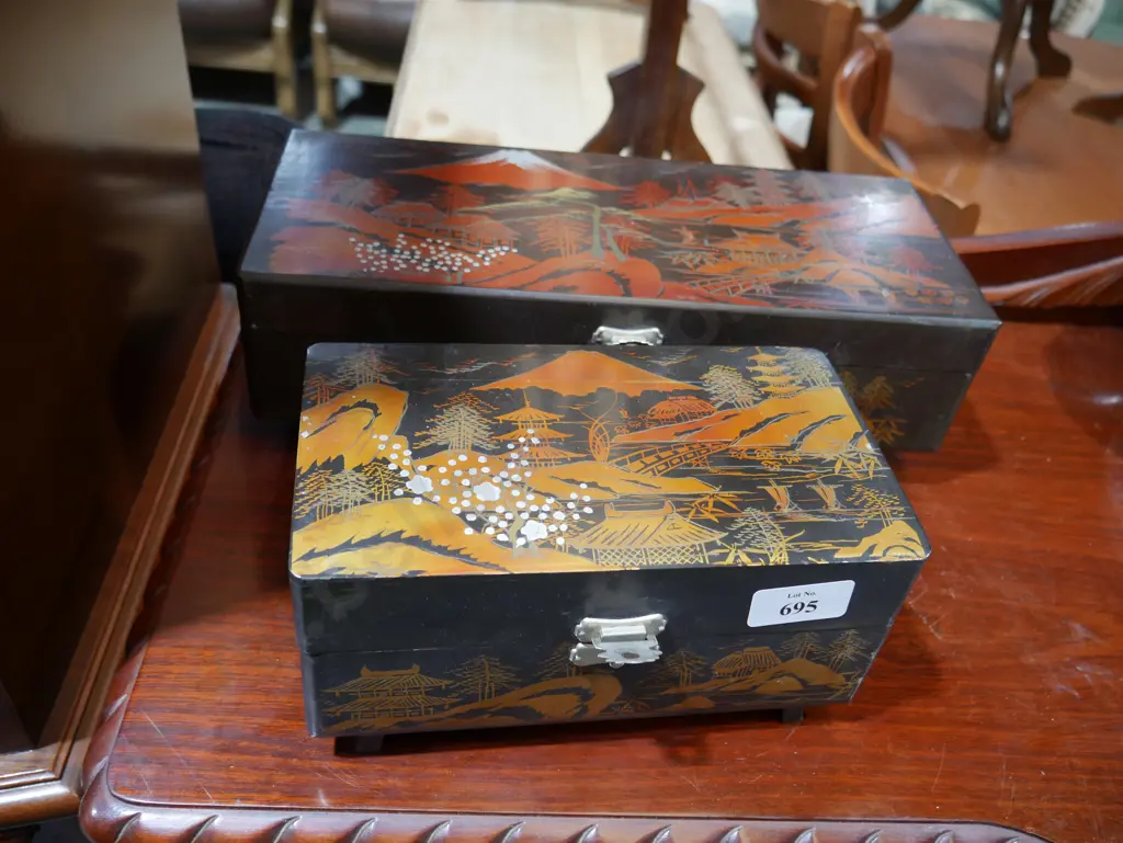 Oriental jewellery boxes Image 1++
