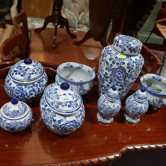 Blue and white china