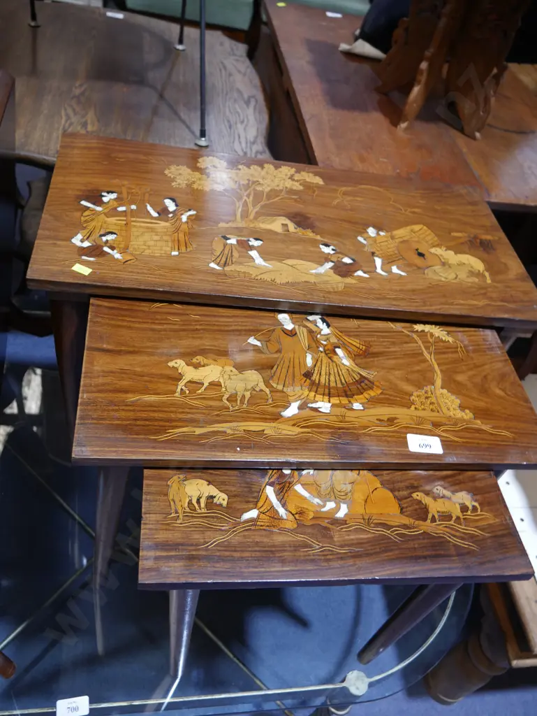 Oriental nest of tables Image 1++