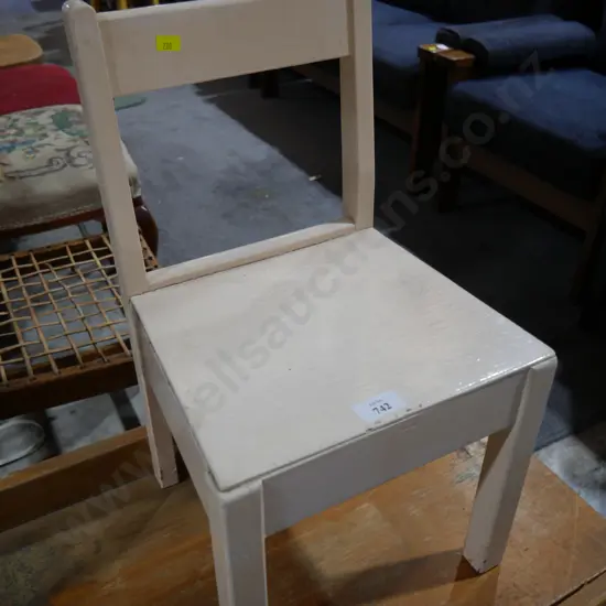 Small wooden chair