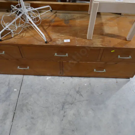 Lowboy and mirror