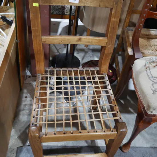 Wooden chair