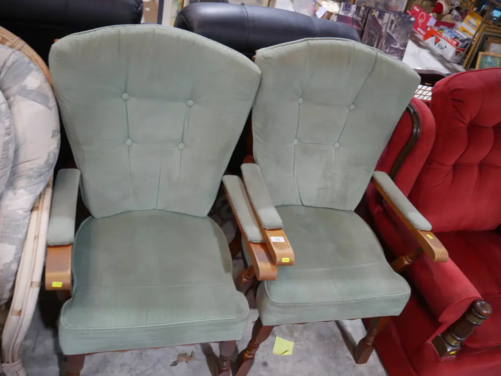 Pair of Olivia chairs Image 1++