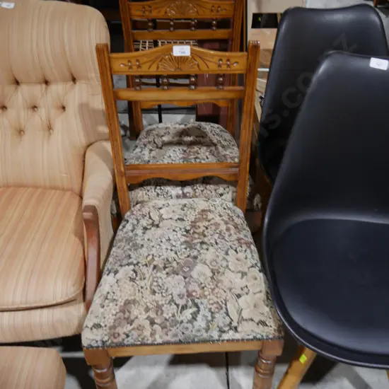 Two dining chairs