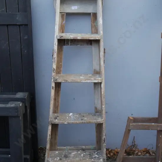 Wooden ladder