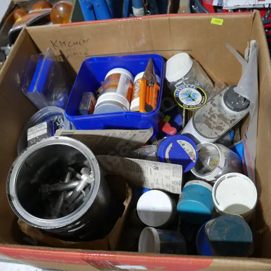 Nuts and bolts, nails etc