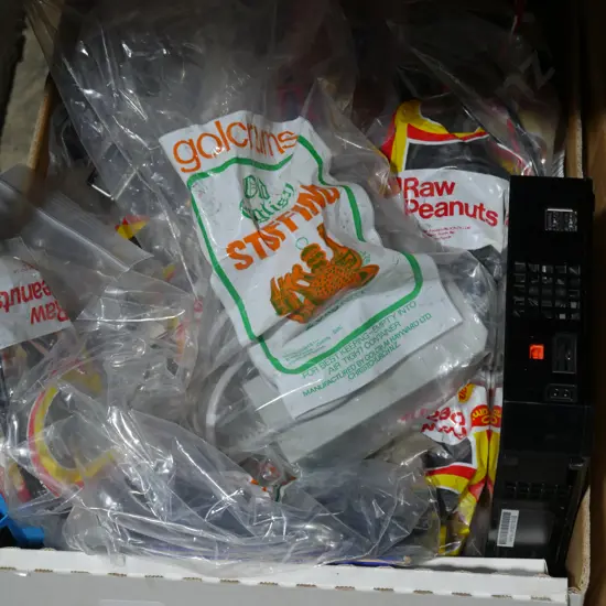 Assorted cords and wires