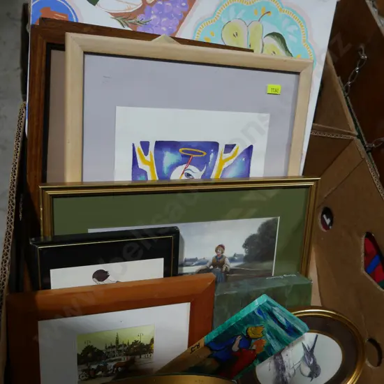 Box of artworks