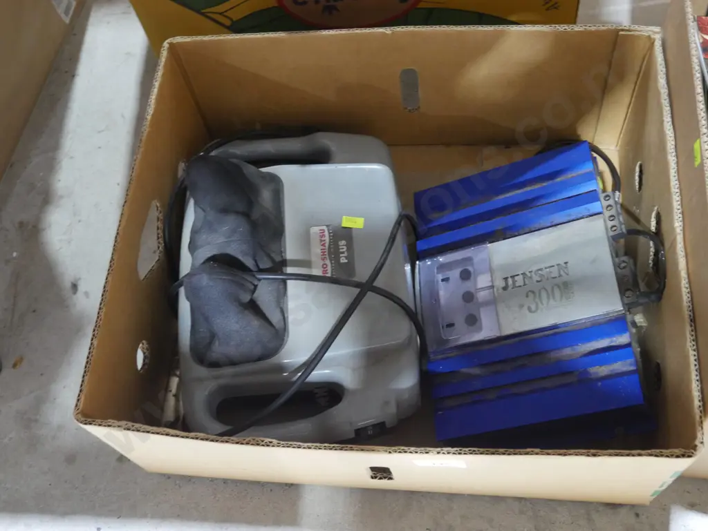 Portable massager, Jensen amp Image 1++