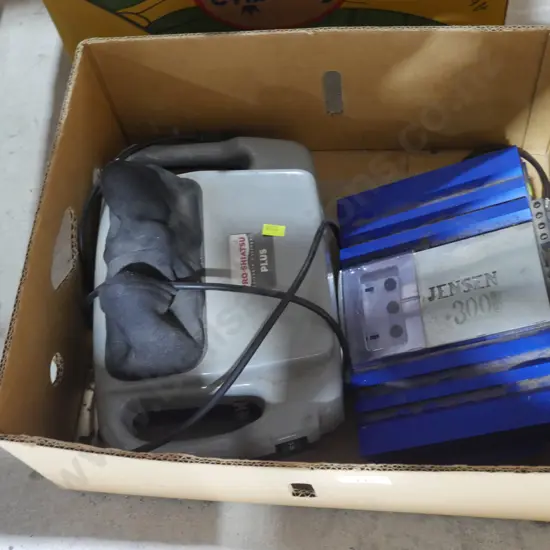 Portable massager, Jensen amp