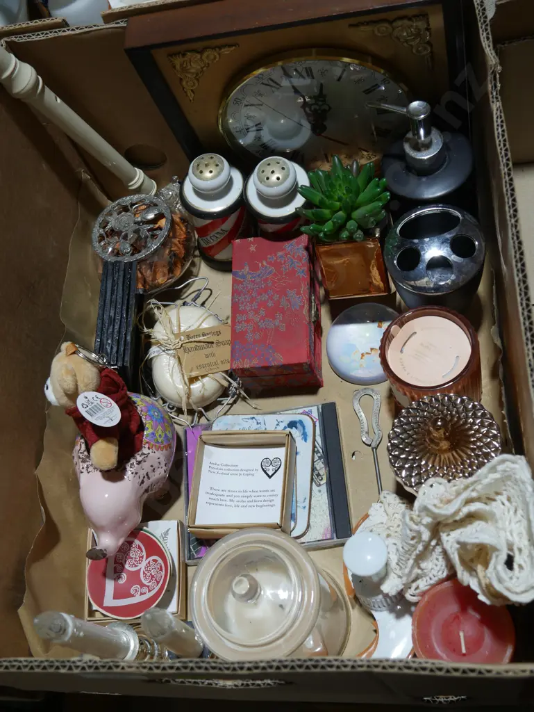 Candles, clock etc Image 1++