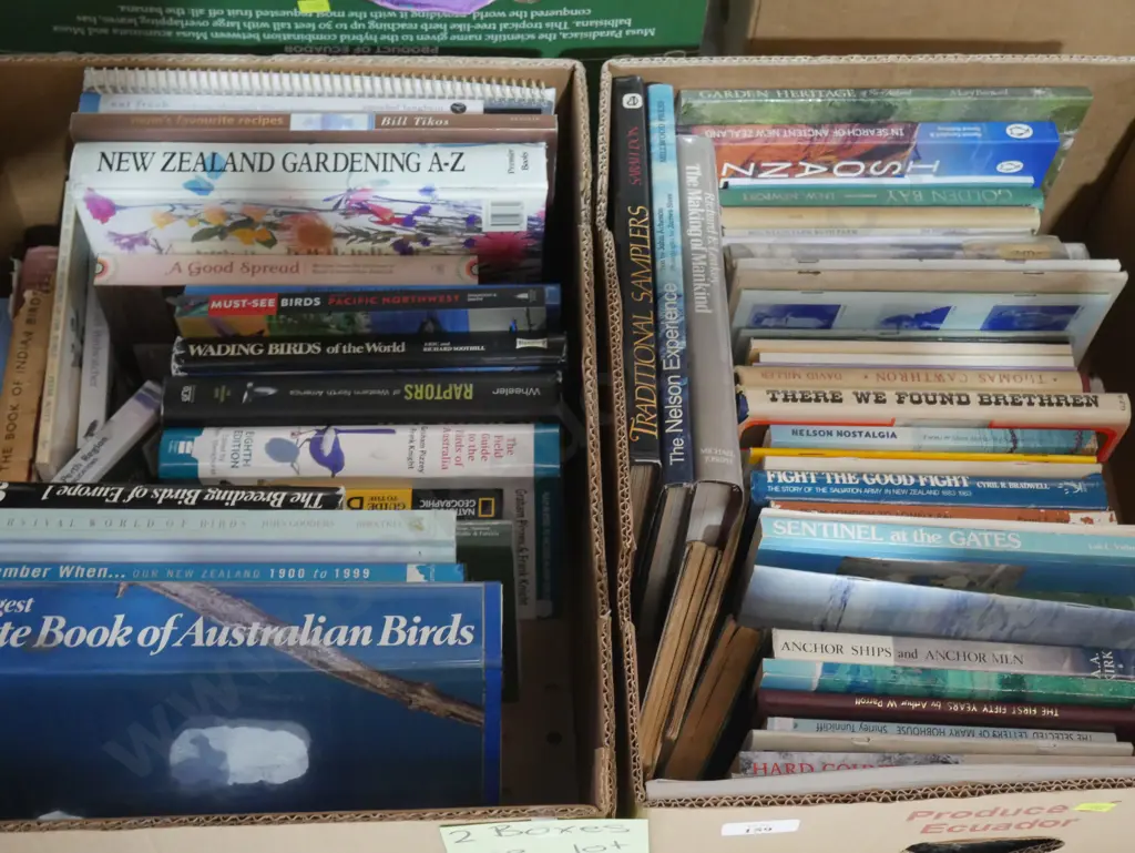 Two boxes of books Image 1++