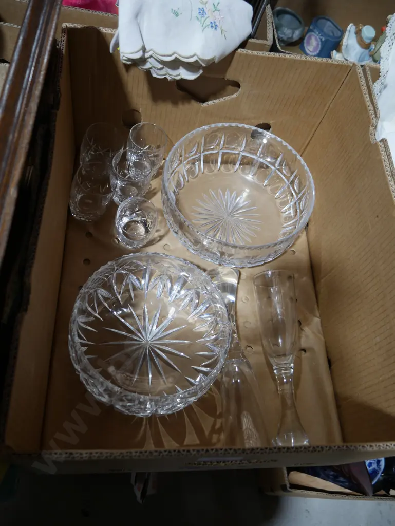 Crystal glasses etc Image 1++
