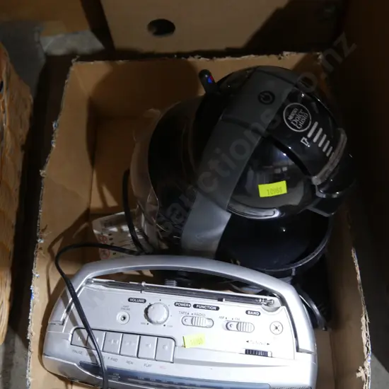 Transonic radio, Nescafe coffee machine