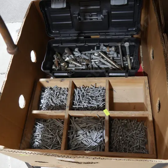 Nuts and bolts, nails