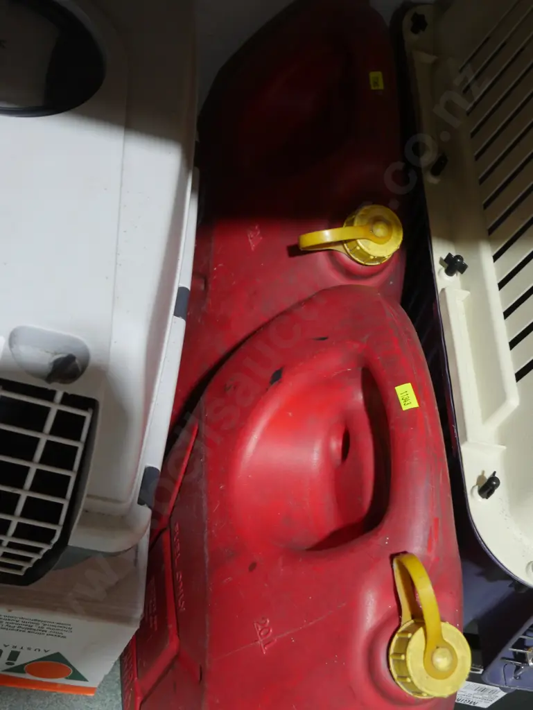 2 petrol containers Image 1++