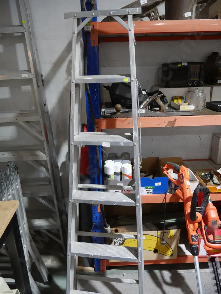 Aluminium extension ladder Image 1++