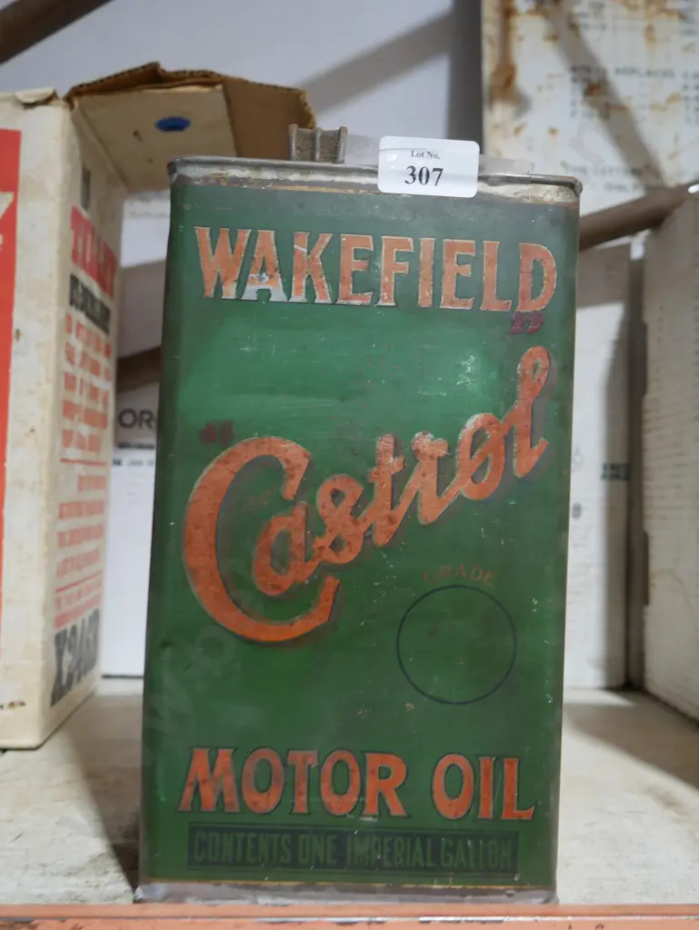 Wakefield Castrol motor oil tin Image 1++