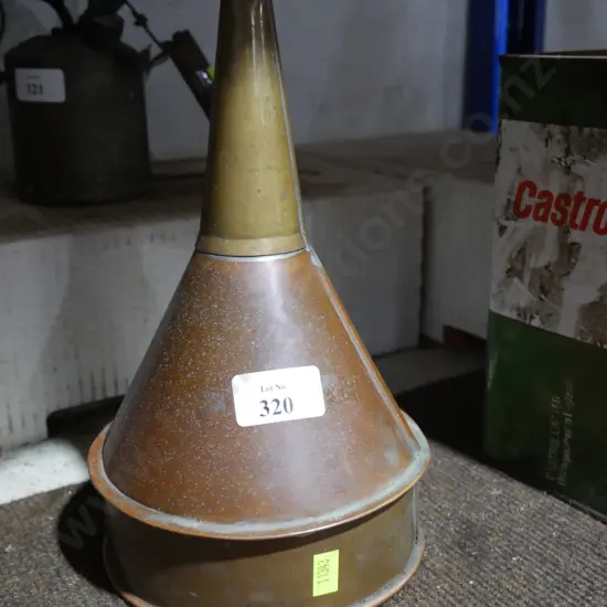 Copper funnel