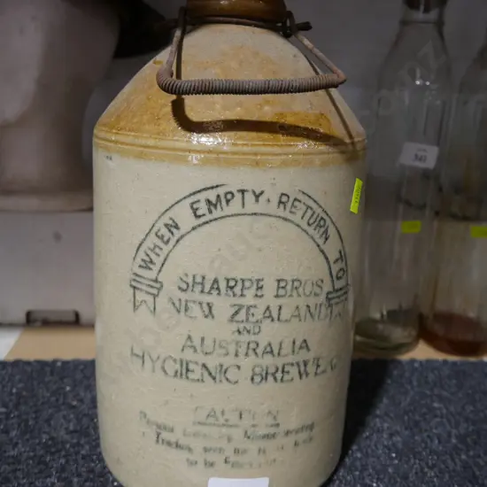 Sharp Bros 1 gallon jar, Christchurch Brick Co maker