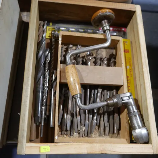 Hand drill and drill bits