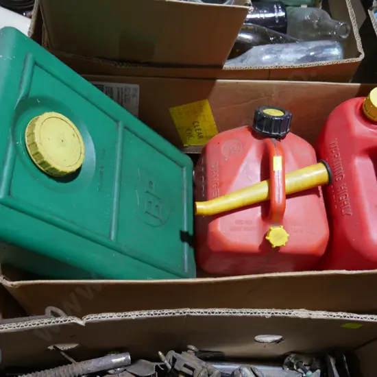 Petrol containers etc