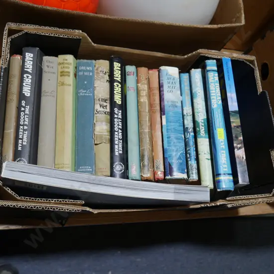 Barry Crump books etc