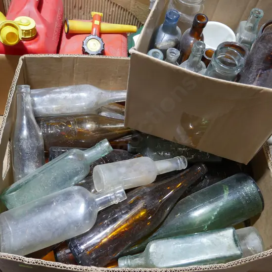 Two boxes of bottles