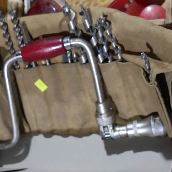 Brace drill and bits