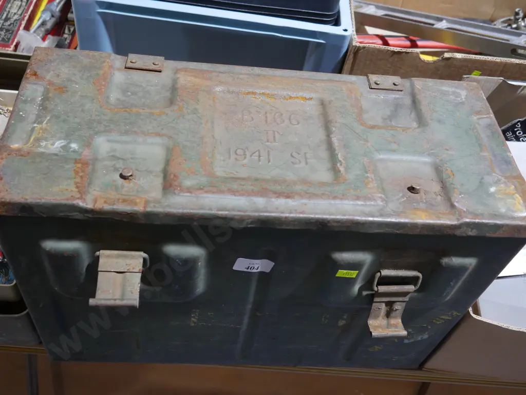 Large ammo box and contents Image 1++