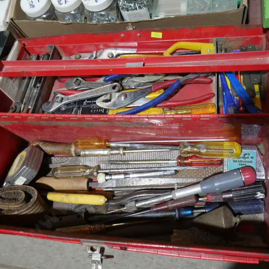 Toolbox and contents