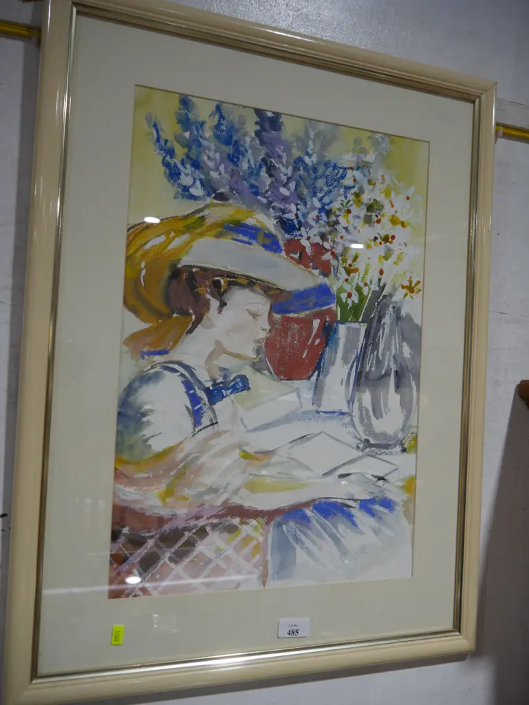 Framed watercolor Image 1++