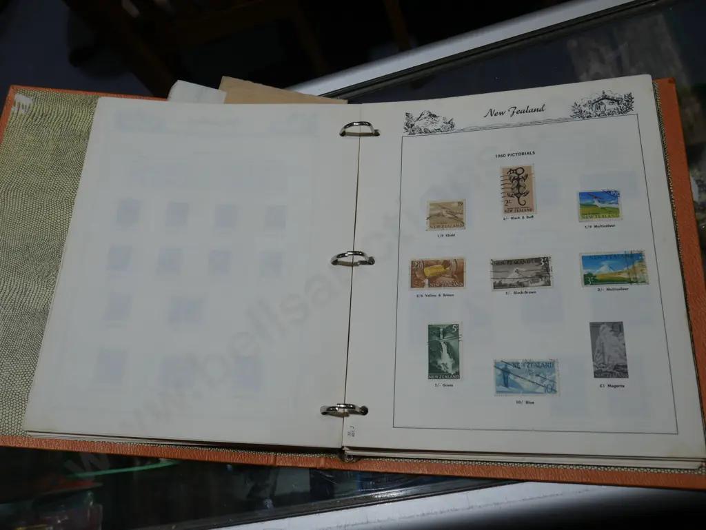 Stamp album and stamps Image 1++