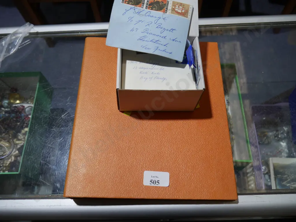 Stamp album and stamps Image 1++