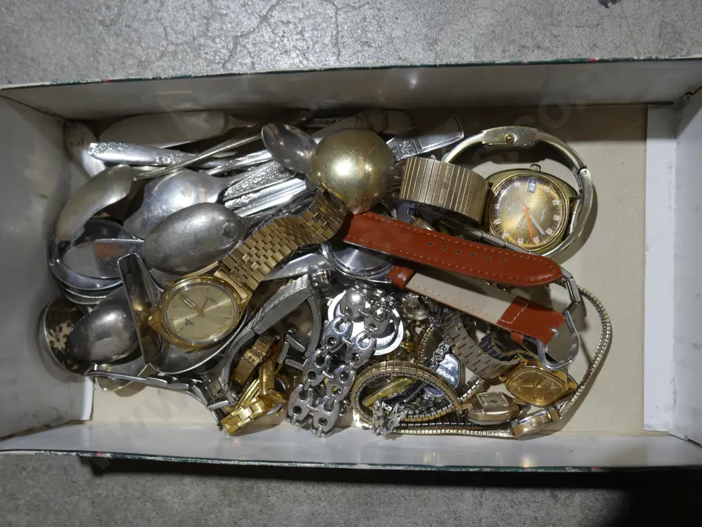 Wrist watches, cutlery Image 1++