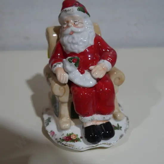 Royal Albert Old Country Roses Santa figure