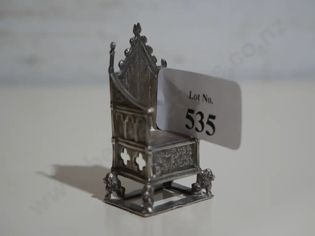 Sterling Silver chair - 22g Image 1++