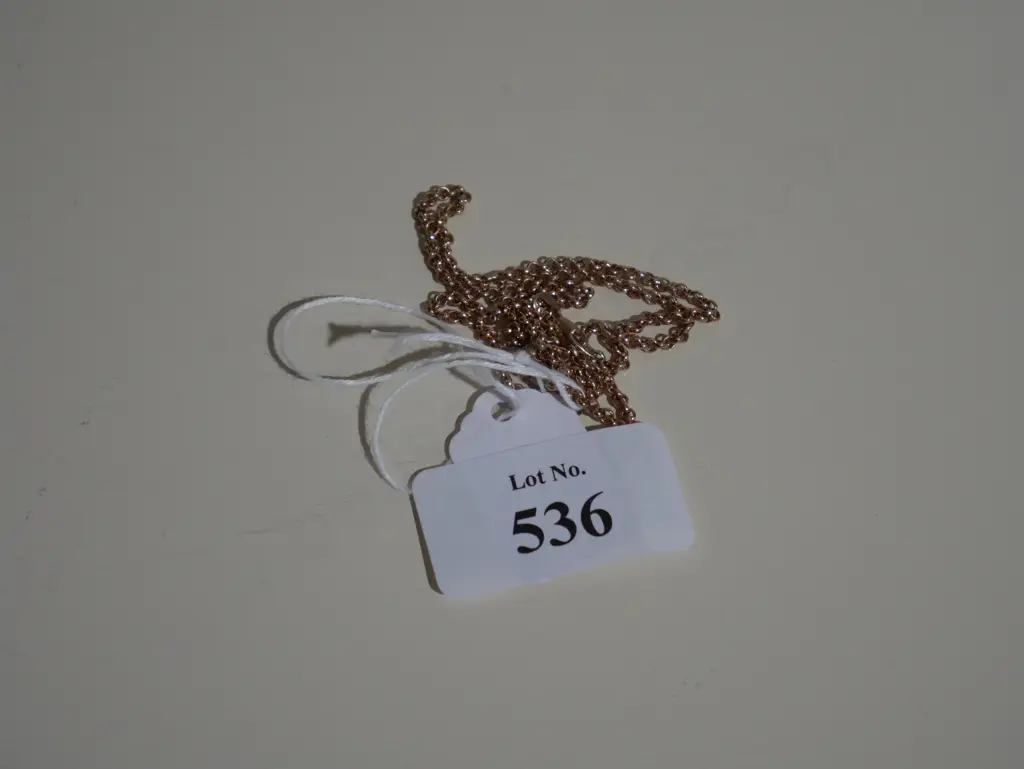 9ct Gold necklace Image 1++