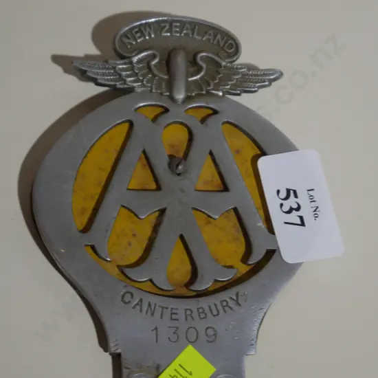Canterbury AA badge