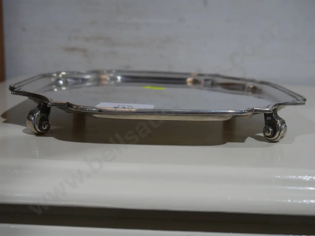 Sterling silver dish - 482g Image 1++