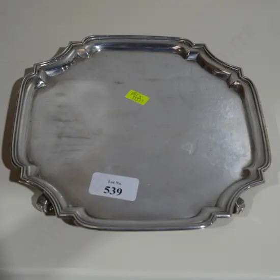 Sterling silver dish - 482g