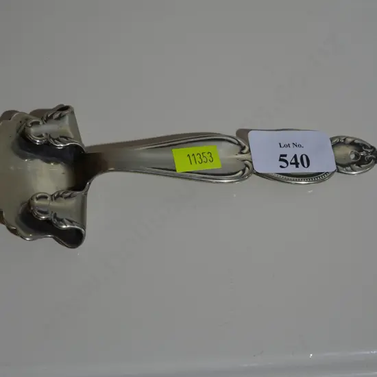 Silver plated hot dish holder