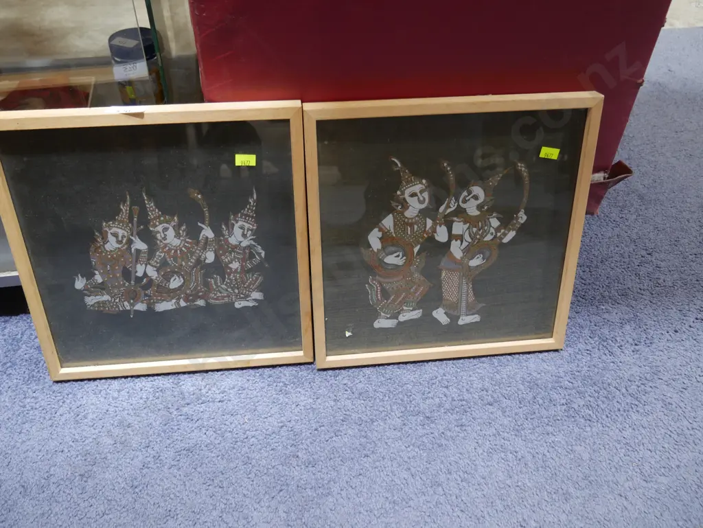 2 Thai silk artworks Image 1++