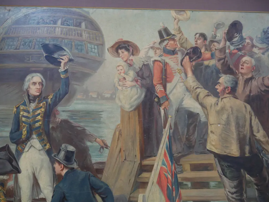 Oak frame ship artwork Image 1++